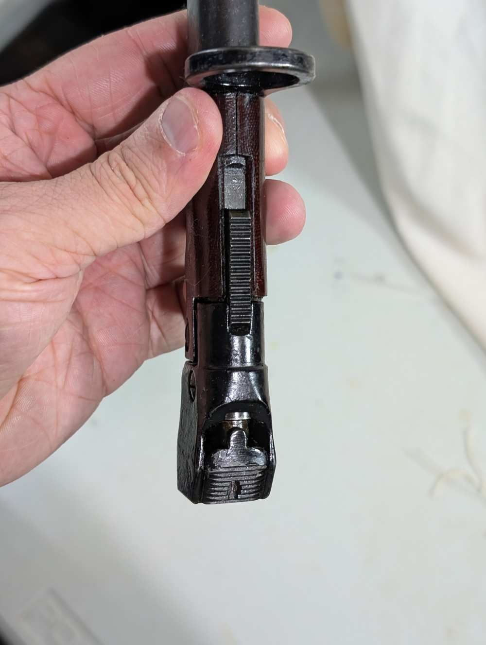 Rare British Land Service No7 MkI Bayonet-img-3