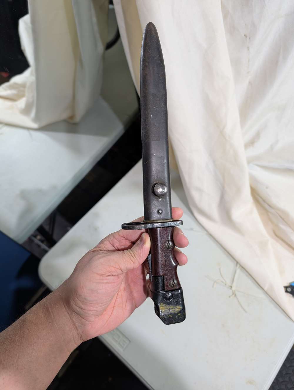 Rare British Land Service No7 MkI Bayonet-img-1