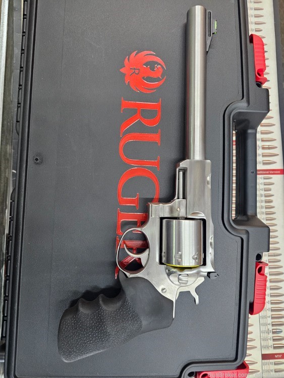 Ruger Super Redhawk 5526 new 22 hornet no cc fees-img-1