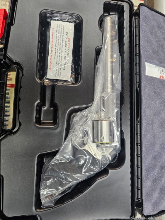 Ruger Super Redhawk 5526 new 22 hornet no cc fees-img-0