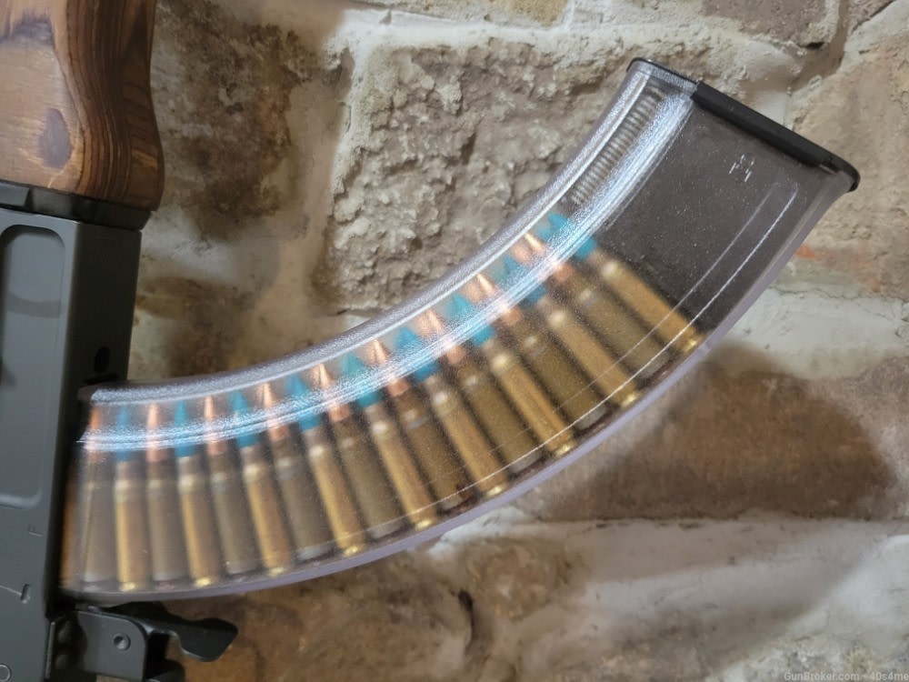 40rd clear Bulgarian AK47 Magazine 7.62x39mm RPK AK-47 40 round-img-13