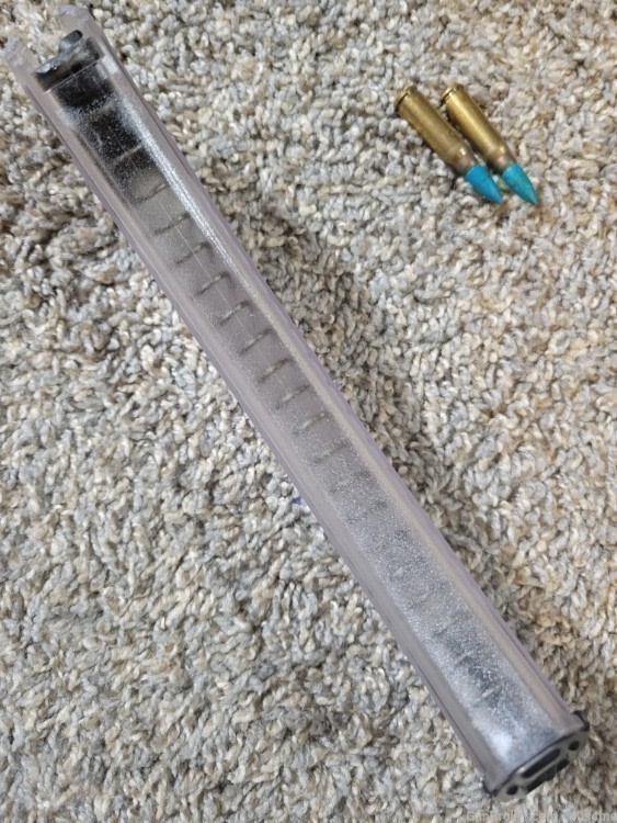 40rd clear Bulgarian AK47 Magazine 7.62x39mm RPK AK-47 40 round-img-10