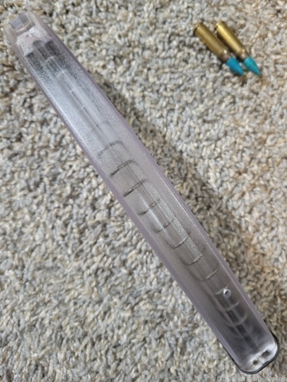 40rd clear Bulgarian AK47 Magazine 7.62x39mm RPK AK-47 40 round-img-9