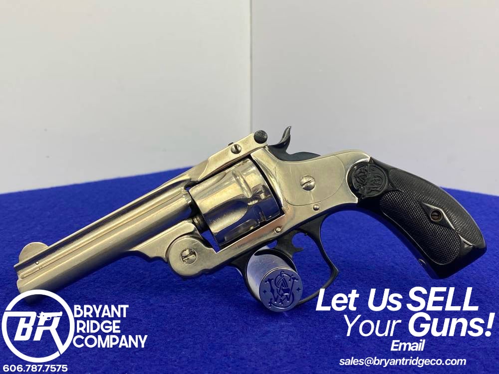 Smith Wesson .38 Double Action 2nd Mod 3.25" *ALL MATCHING SERIALS*-img-0