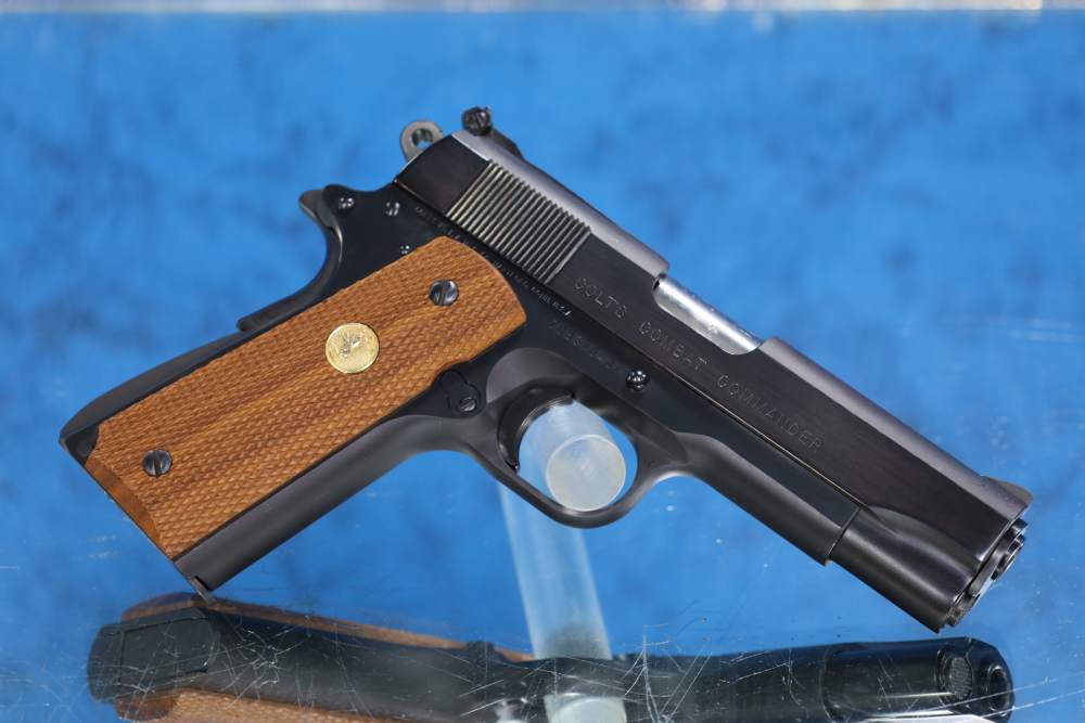 Colt Combat Commander 9mm Series 70 1911 With S&W Revolver Sights-img-49