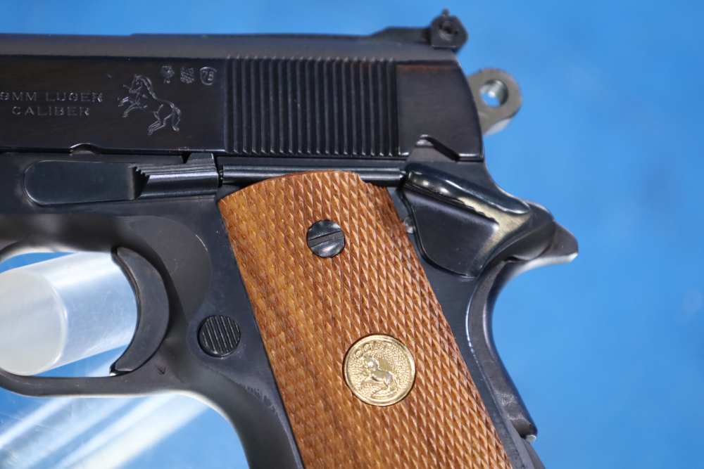 Colt Combat Commander 9mm Series 70 1911 With S&W Revolver Sights-img-5