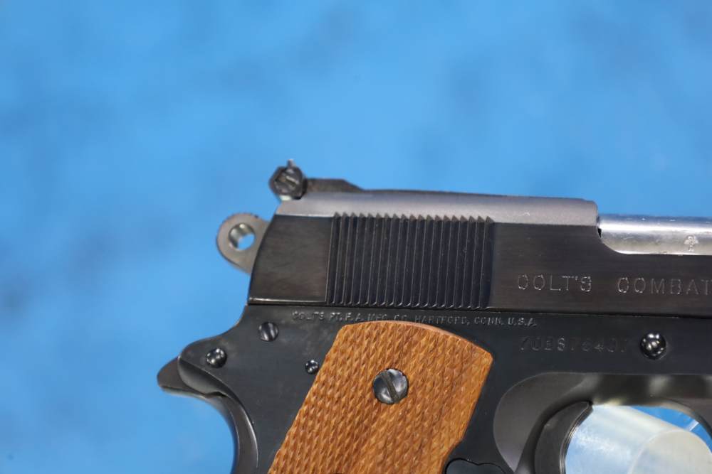 Colt Combat Commander 9mm Series 70 1911 With S&W Revolver Sights-img-55