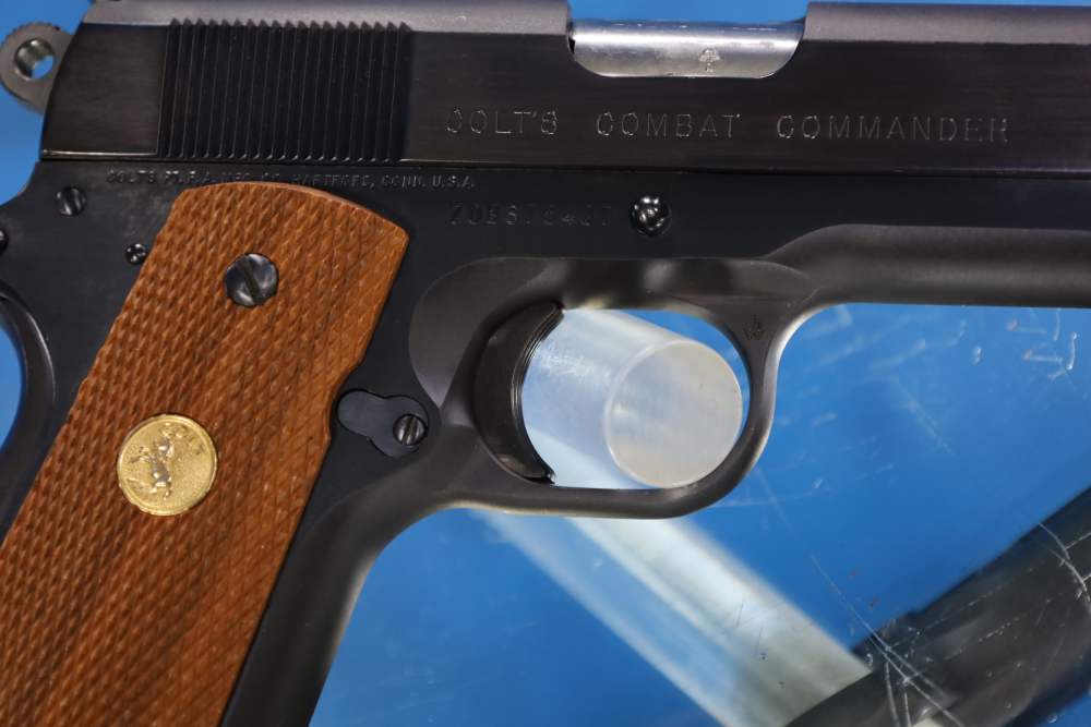 Colt Combat Commander 9mm Series 70 1911 With S&W Revolver Sights-img-54