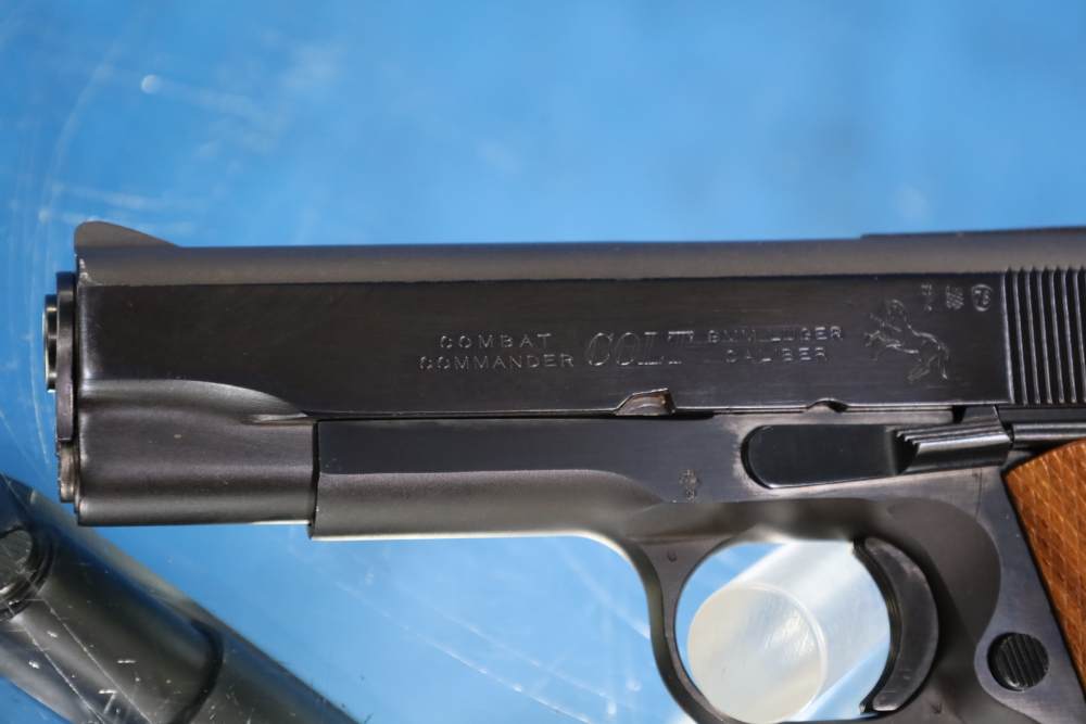 Colt Combat Commander 9mm Series 70 1911 With S&W Revolver Sights-img-9