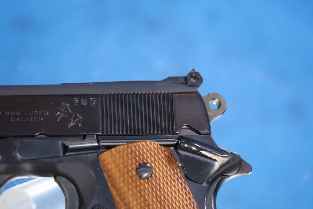 Colt Combat Commander 9mm Series 70 1911 With S&W Revolver Sights-img-7