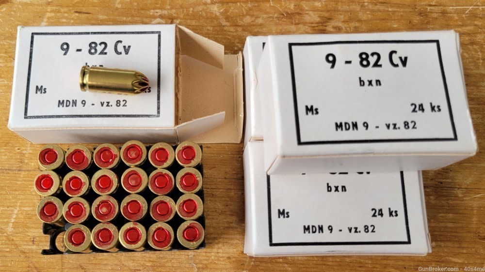 Czech 7.62x25 Tokarev brass blanks qty 96 9-82 Cv 9x18 Mak-img-0
