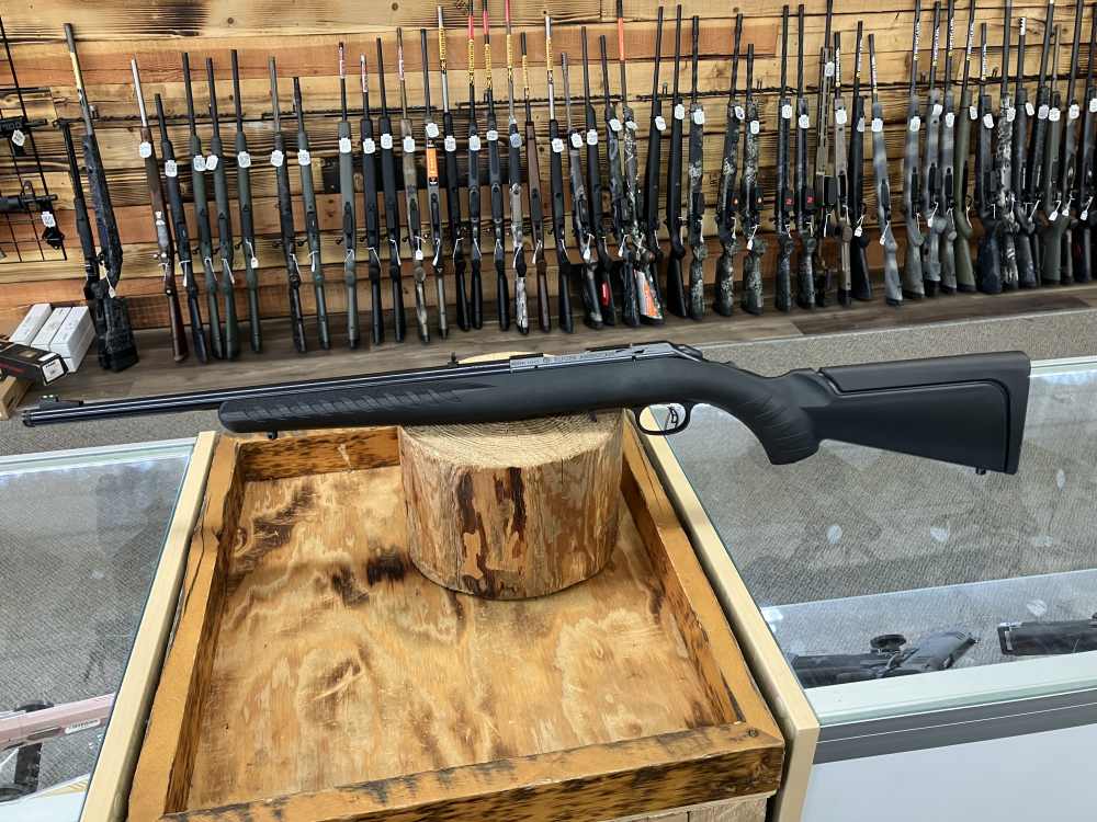 Ruger American Rimfire Compact Rifle - 22 LR - 10+1 - 18" - Blued/Black Syn-img-7