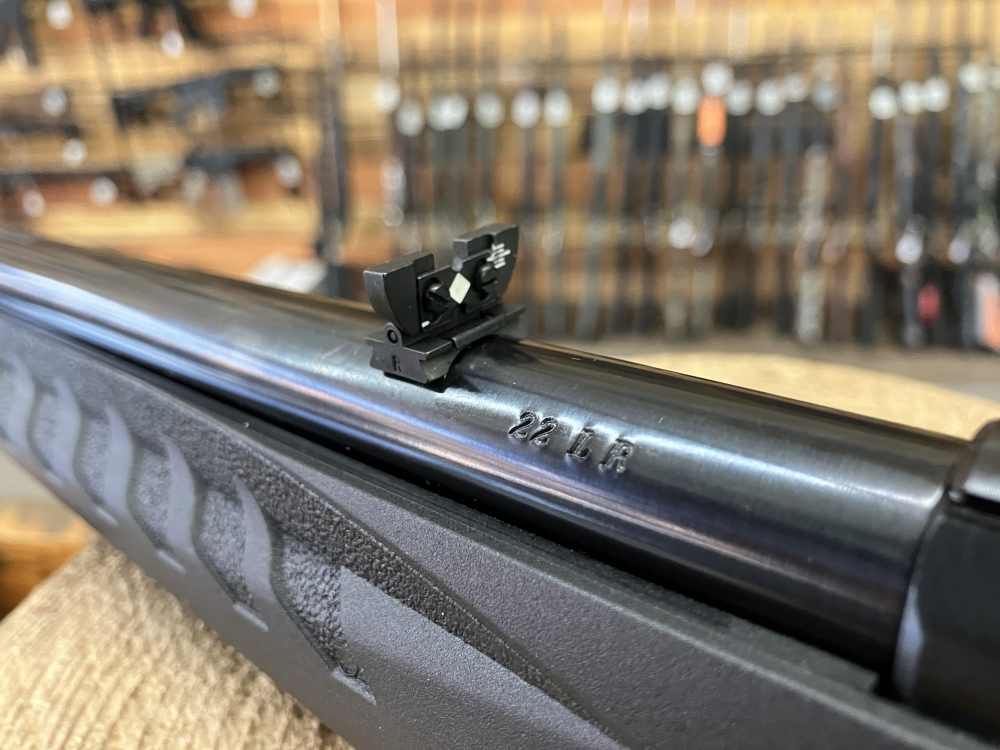Ruger American Rimfire Compact Rifle - 22 LR - 10+1 - 18" - Blued/Black Syn-img-6