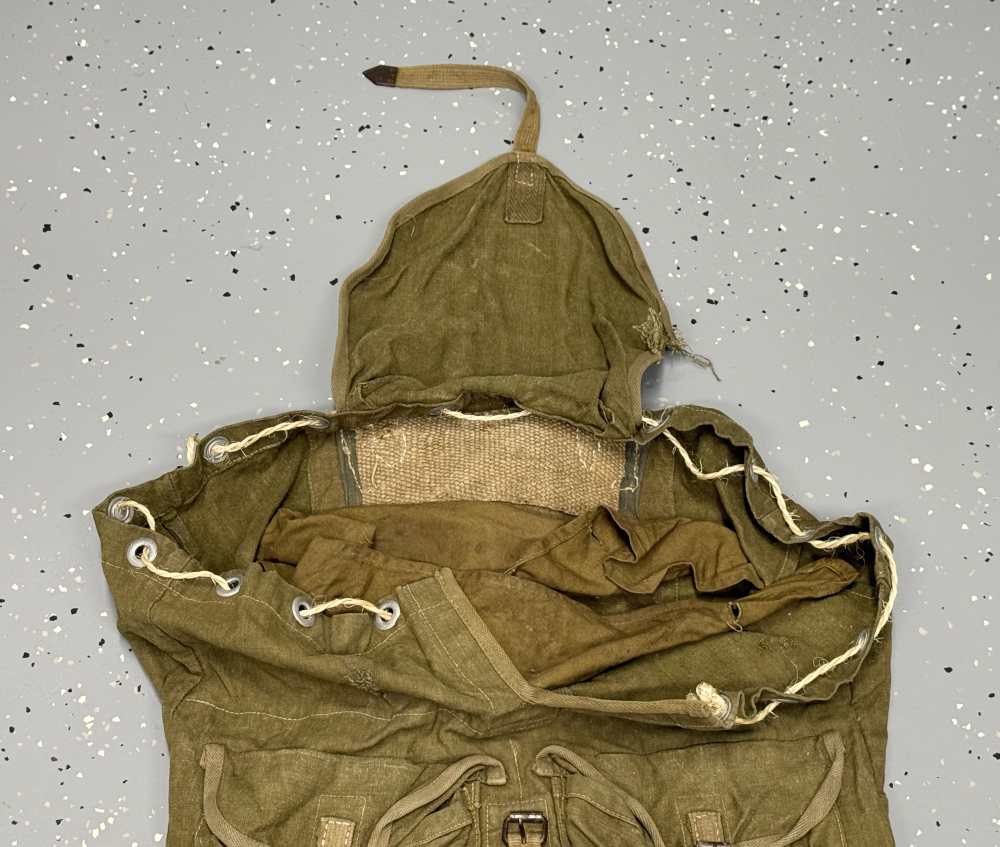 WW2 German DAK Afrika Tropical Rucksack Backpack WWII uniform equipment -img-8