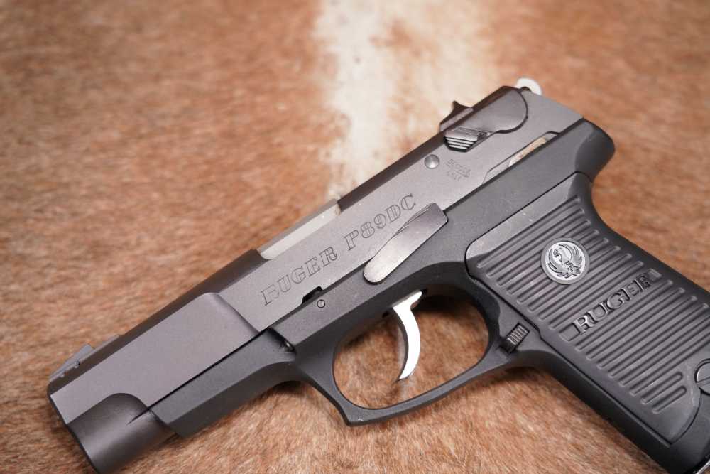 Ruger P89DC P89-DC 03044 9mm Luger Blue SA/DA Semi-Automatic Pistol, 1993-img-3
