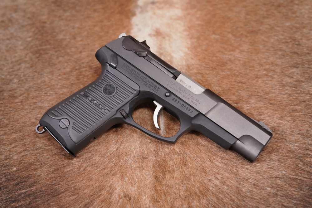 Ruger P89DC P89-DC 03044 9mm Luger Blue SA/DA Semi-Automatic Pistol, 1993-img-1