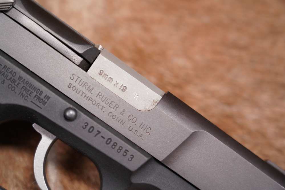 Ruger P89DC P89-DC 03044 9mm Luger Blue SA/DA Semi-Automatic Pistol, 1993-img-8
