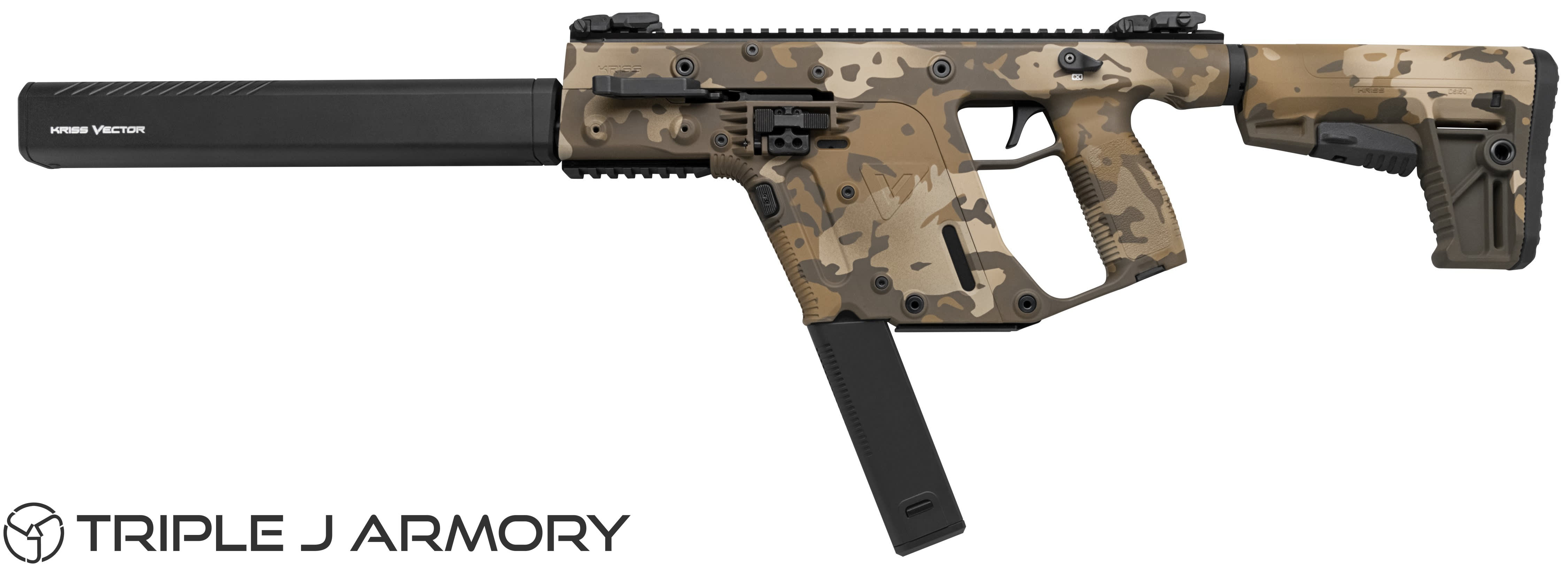 Kriss Usa Vector CRB G2 10mm Pistol KV10CMCFDE20 MultiCam FDE-img-1
