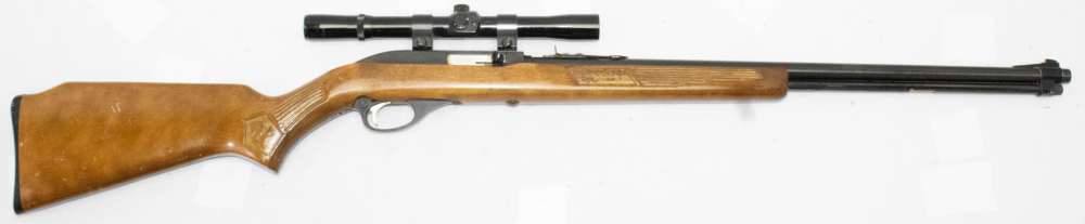 Marlin Firearms Glenfield 60 22 LR Semi-Auto w/ 300A 4x20 Scope MFG 1969-img-0