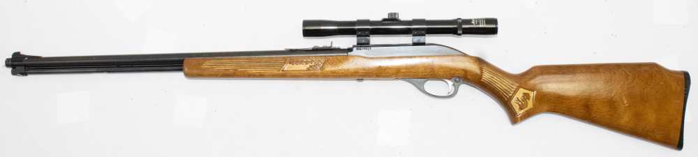 Marlin Firearms Glenfield 60 22 LR Semi-Auto w/ 300A 4x20 Scope MFG 1969-img-1