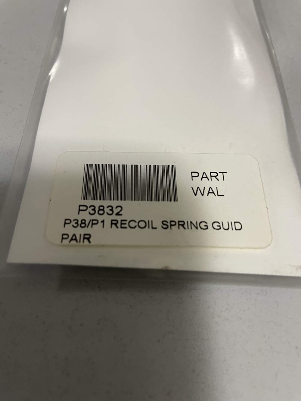 Walther Mauser, CYQ p38 or P1 recoil spring guide-img-1