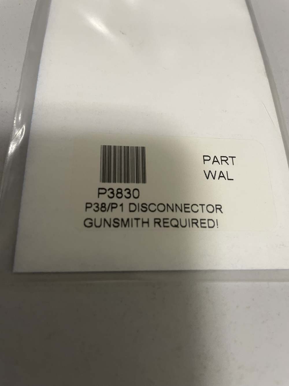 Walther P 38 p.38 p1 Mauser CYQ disconnector-img-1