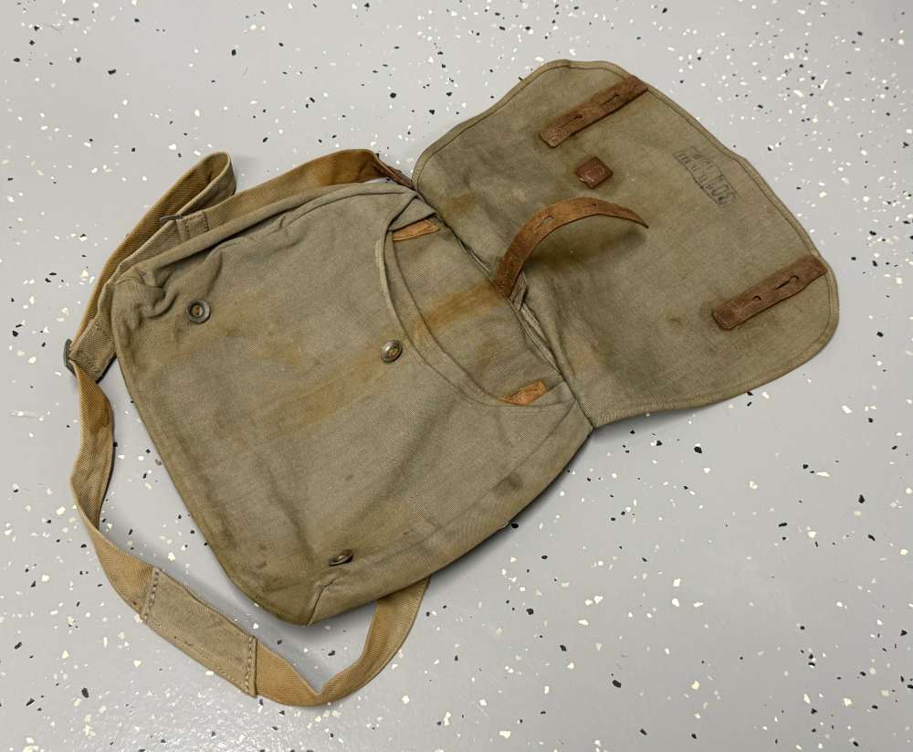WW1 German Breadbag Dated 1916 pre WW2 WWII uniform Complete with Strap -img-9