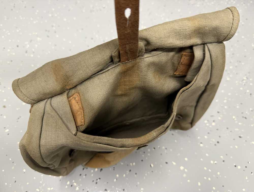 WW1 German Breadbag Dated 1916 pre WW2 WWII uniform Complete with Strap -img-8