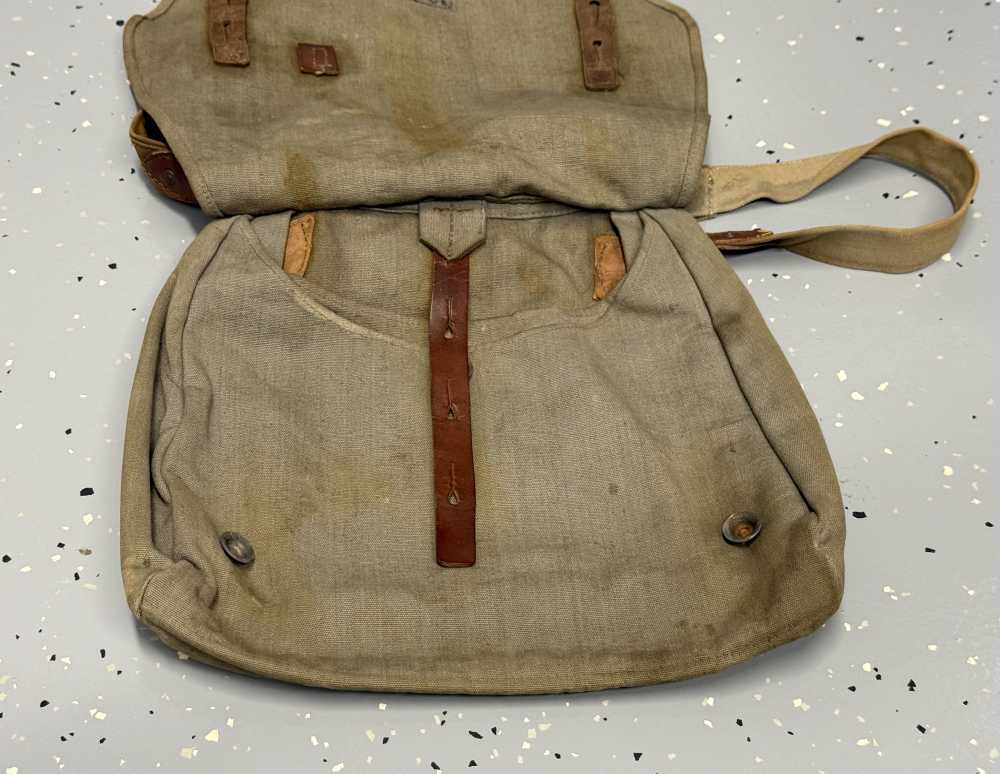 WW1 German Breadbag Dated 1916 pre WW2 WWII uniform Complete with Strap -img-7