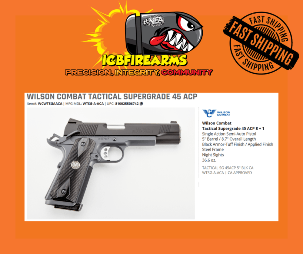 WILSON COMBAT TACTICAL SUPERGRADE-img-0