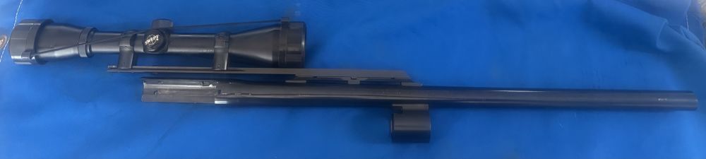 REMINGTON 1100 12GA 2-3/4” ONLY 21" CANTILEVER RIFLED SLUG BARREL W/OPTIC-img-0
