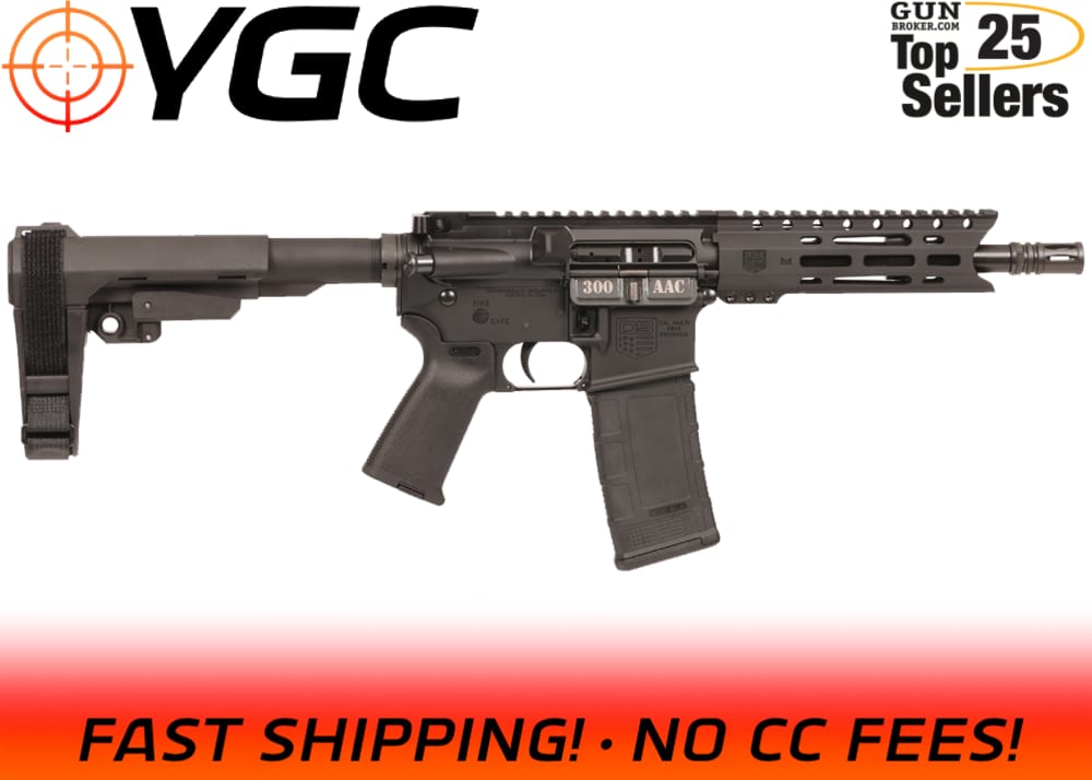 Diamondback Carbon DB15 Pistol 300 AAC Blackout 8" DB191BB001-img-0