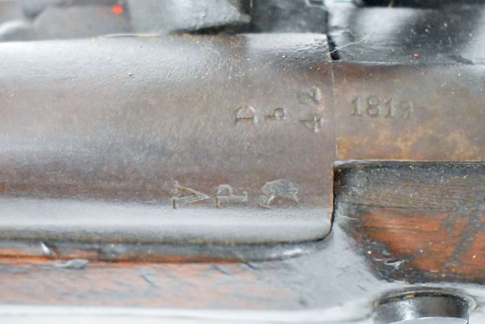 HARPERS FERRY 1819 FLITLOCK 40" 69 CAL RARE MUZZLELOADER PENNY SALE RARE NR-img-6