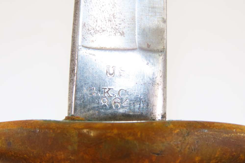 CIVIL WAR Era Antique AMES MANUFACTURING Co. U.S. M1840 NCO Sword SCABBARD -img-7