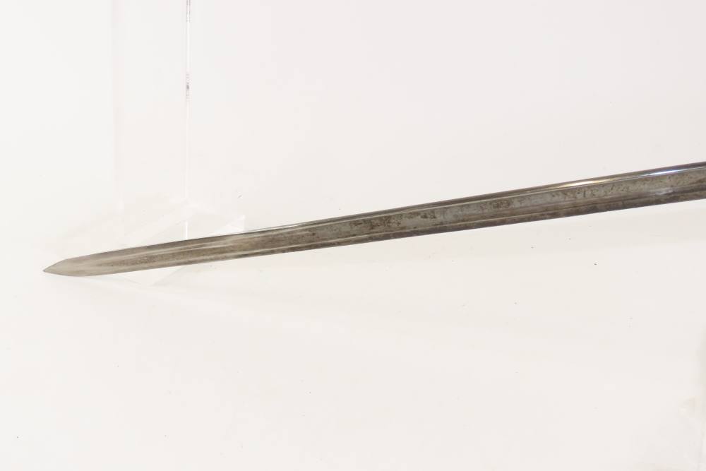 CIVIL WAR Era Antique AMES MANUFACTURING Co. U.S. M1840 NCO Sword SCABBARD -img-5