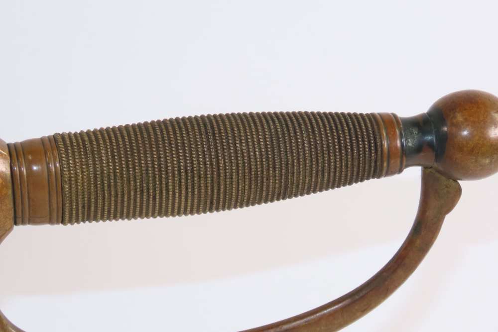 CIVIL WAR Era Antique AMES MANUFACTURING Co. U.S. M1840 NCO Sword SCABBARD -img-2