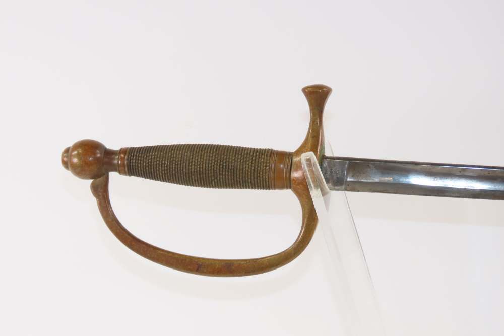 CIVIL WAR Era Antique AMES MANUFACTURING Co. U.S. M1840 NCO Sword SCABBARD -img-9