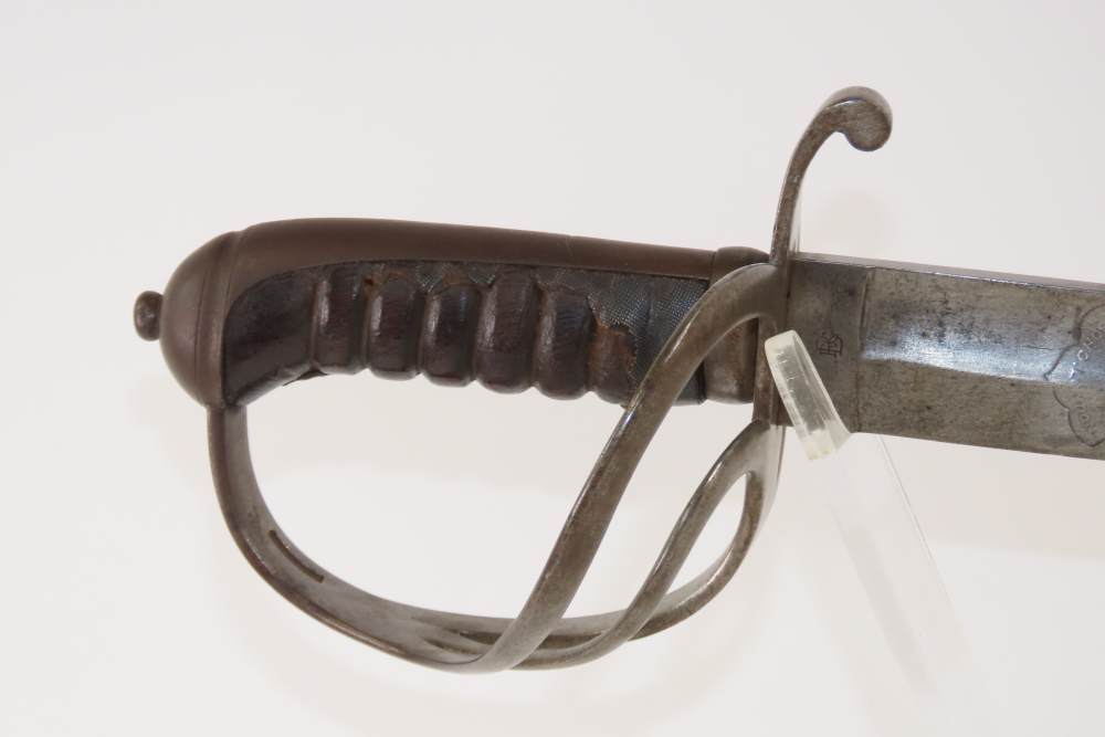 Antique INDIAN ARMY Cavalry Troopers Sword by Thurkle, London 19th Century -img-0