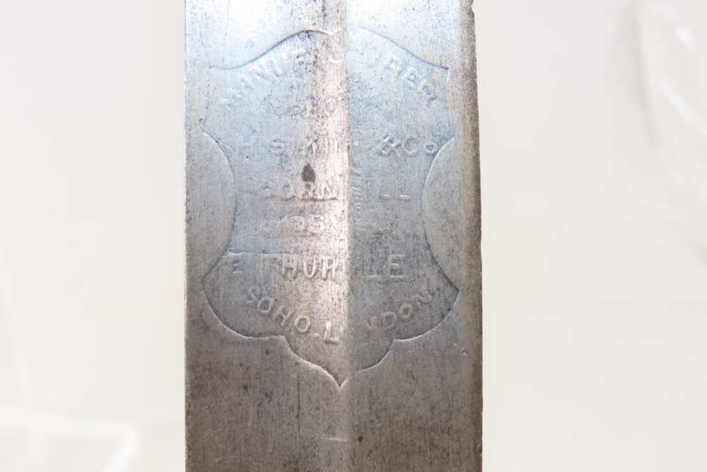 Antique INDIAN ARMY Cavalry Troopers Sword by Thurkle, London 19th Century -img-7