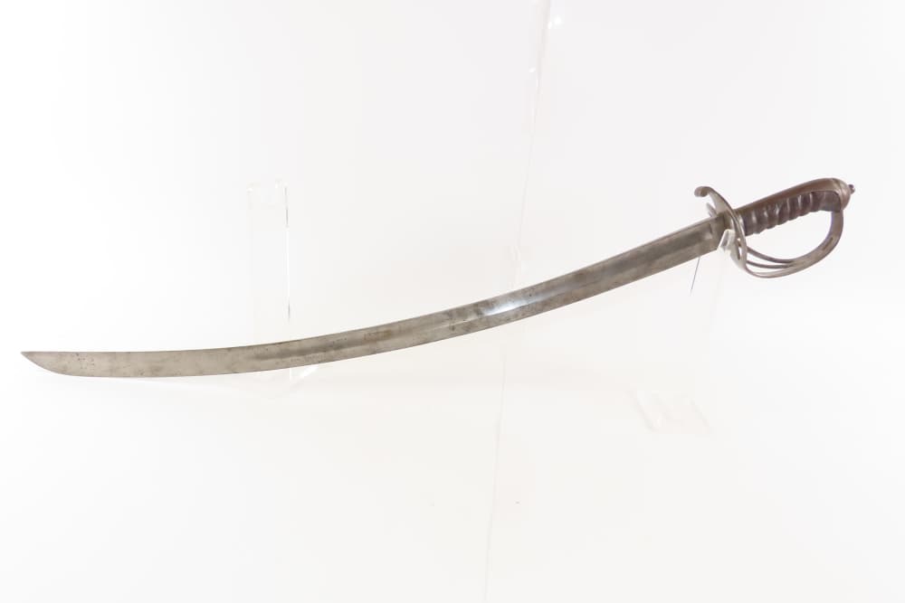 Antique INDIAN ARMY Cavalry Troopers Sword by Thurkle, London 19th Century -img-11