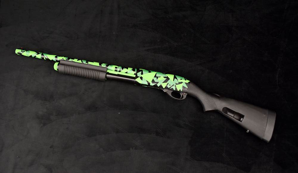 Remington 870 12 Gauge Defense Shotgun Custom Gunsmith-Applied Cerakote -img-2