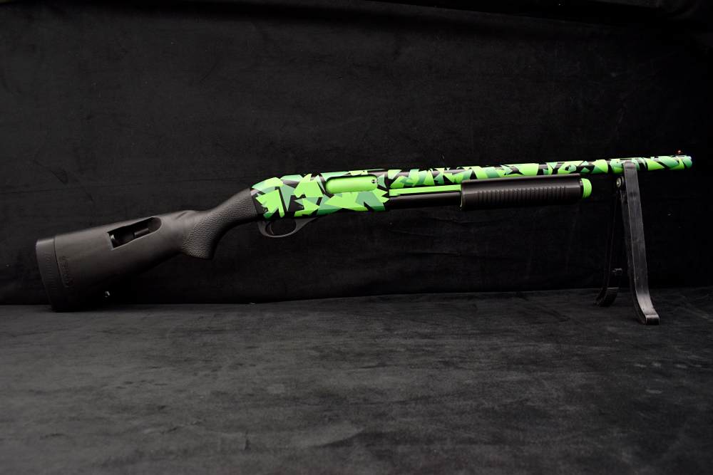 Remington 870 12 Gauge Defense Shotgun Custom Gunsmith-Applied Cerakote -img-6