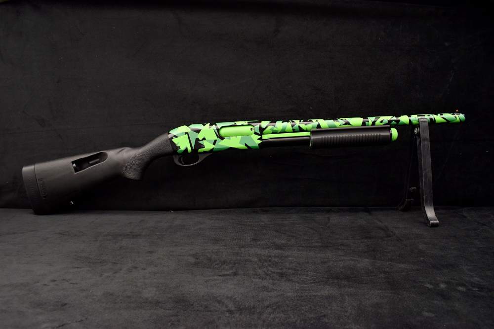 Remington 870 12 Gauge Defense Shotgun Custom Gunsmith-Applied Cerakote -img-7