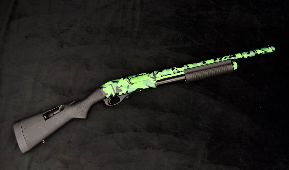 Remington 870 12 Gauge Defense Shotgun Custom Gunsmith-Applied Cerakote -img-1