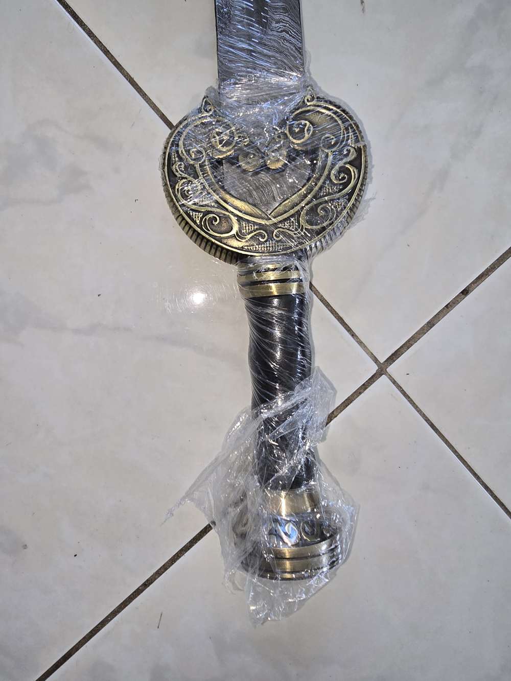 Damascus hand-made hand-forged SWORD OF CONNAN. -img-1