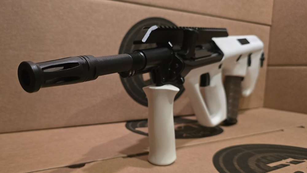 Steyr AUG rifle White-img-2