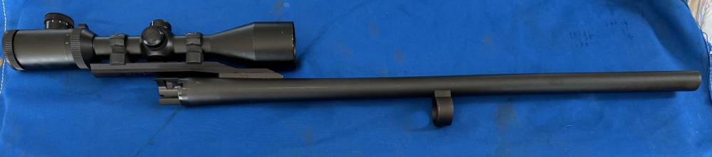 REMINGTON 870 12GA CANTILEVER RIFLED SLUG BARREL 24” 2-3/4” OR 3" W/OPTIC-img-1