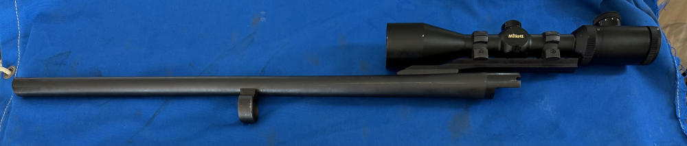 REMINGTON 870 12GA CANTILEVER RIFLED SLUG BARREL 24” 2-3/4” OR 3" W/OPTIC-img-0