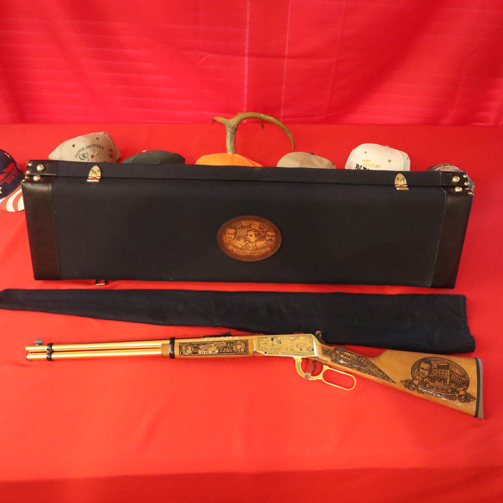 Mossberg 464 American Legacy Tucson Arizona Limited Edition 13 of 100 Gold -img-0