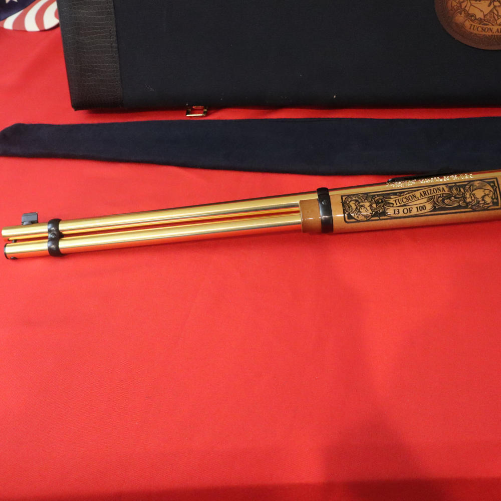 Mossberg 464 American Legacy Tucson Arizona Limited Edition 13 of 100 Gold -img-9